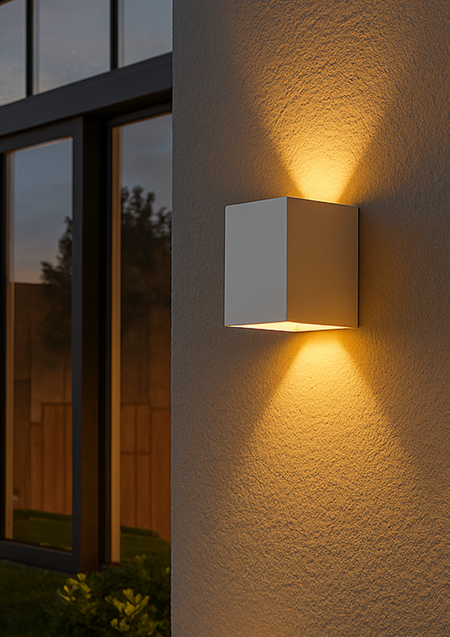 Cube wall light