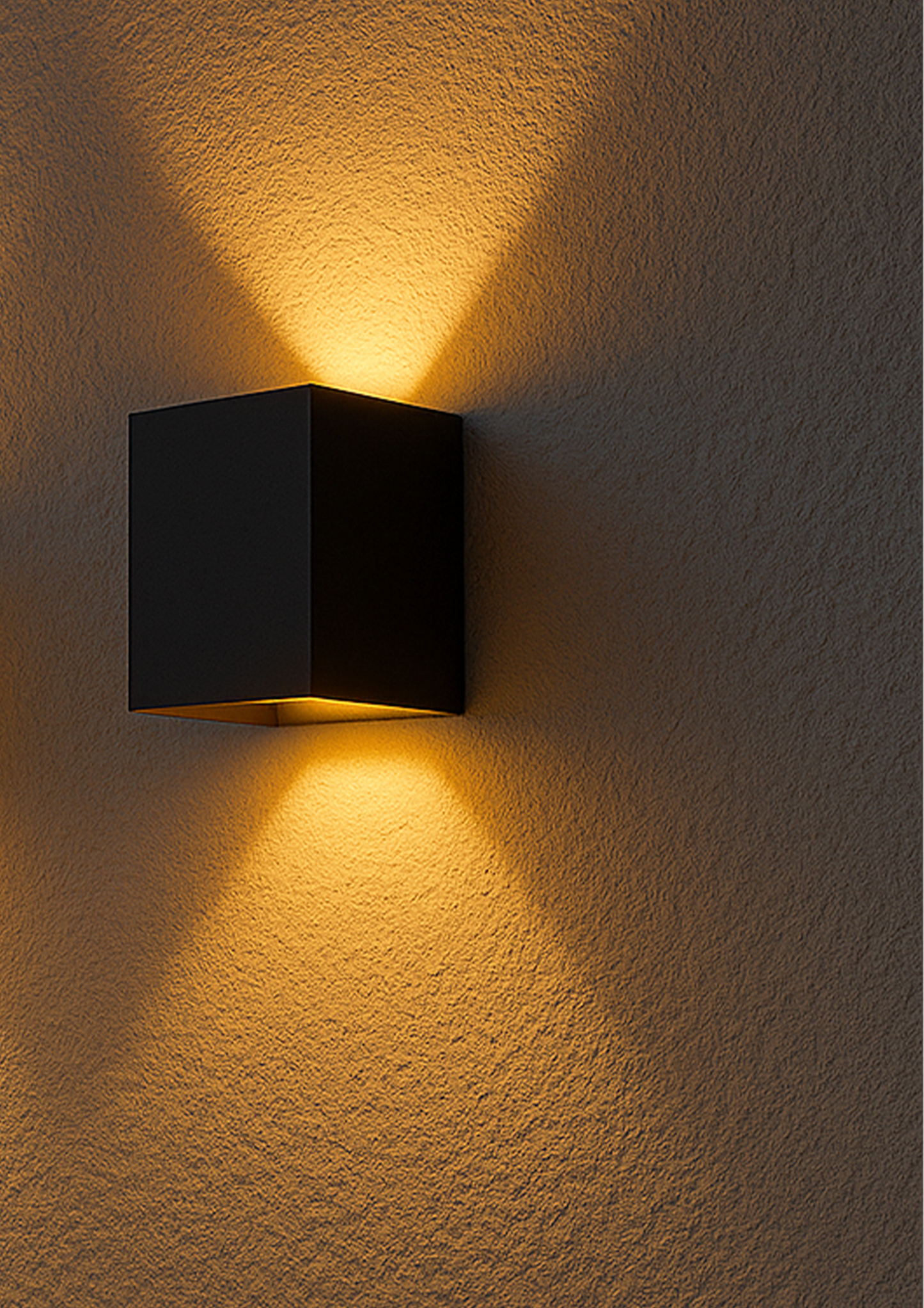 Cube wall light