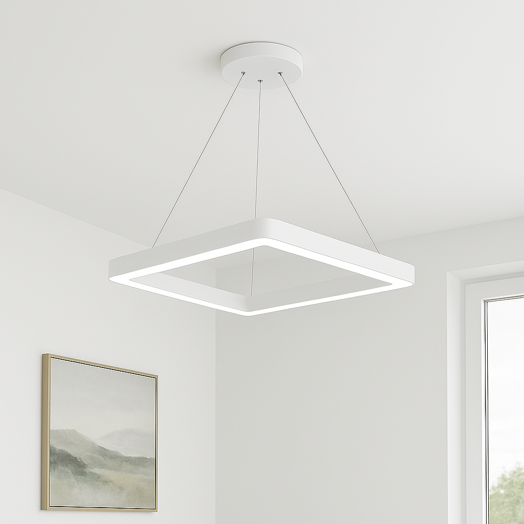 White Base Pendant