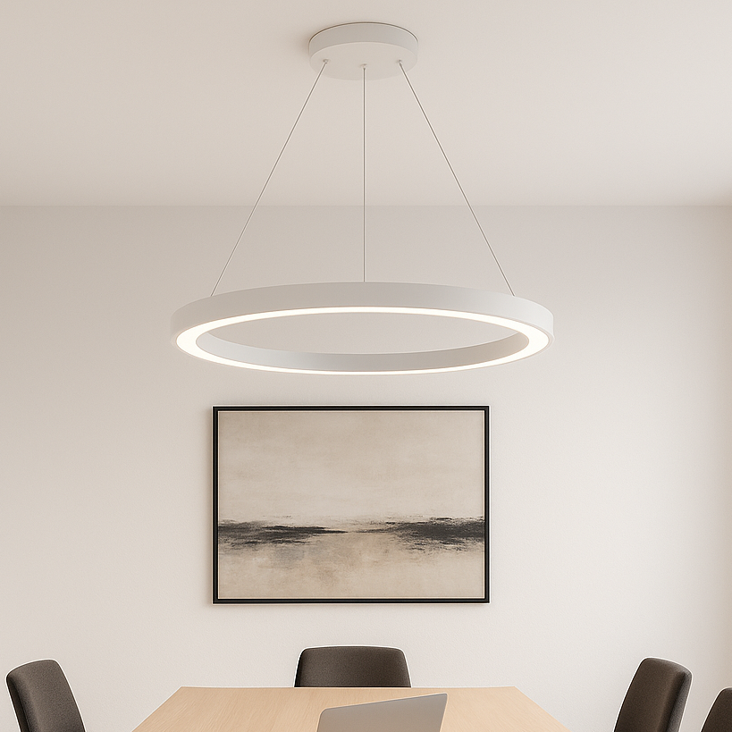 White Oro Pendant