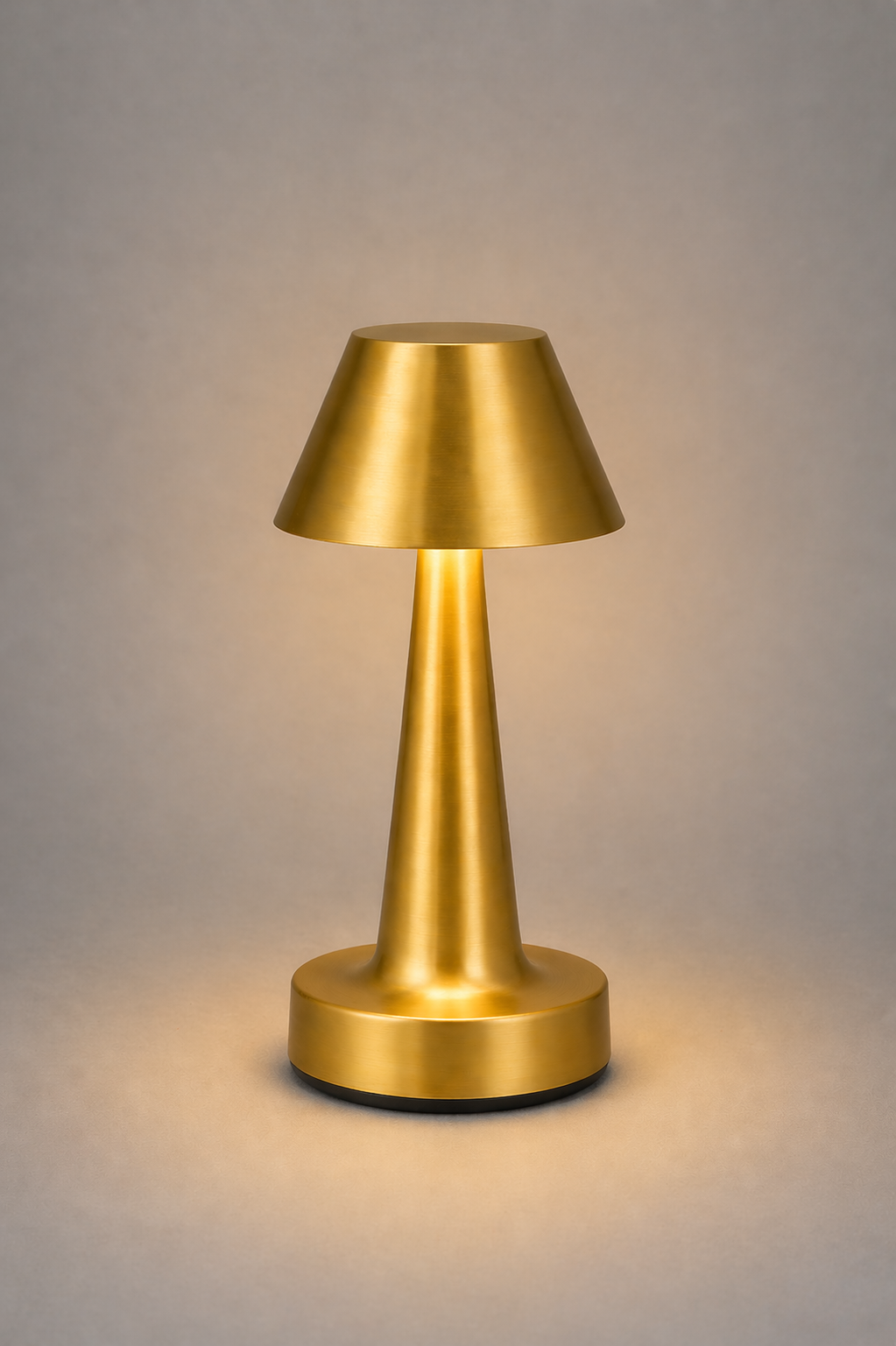 Gold Luminous Bell Table Lamp