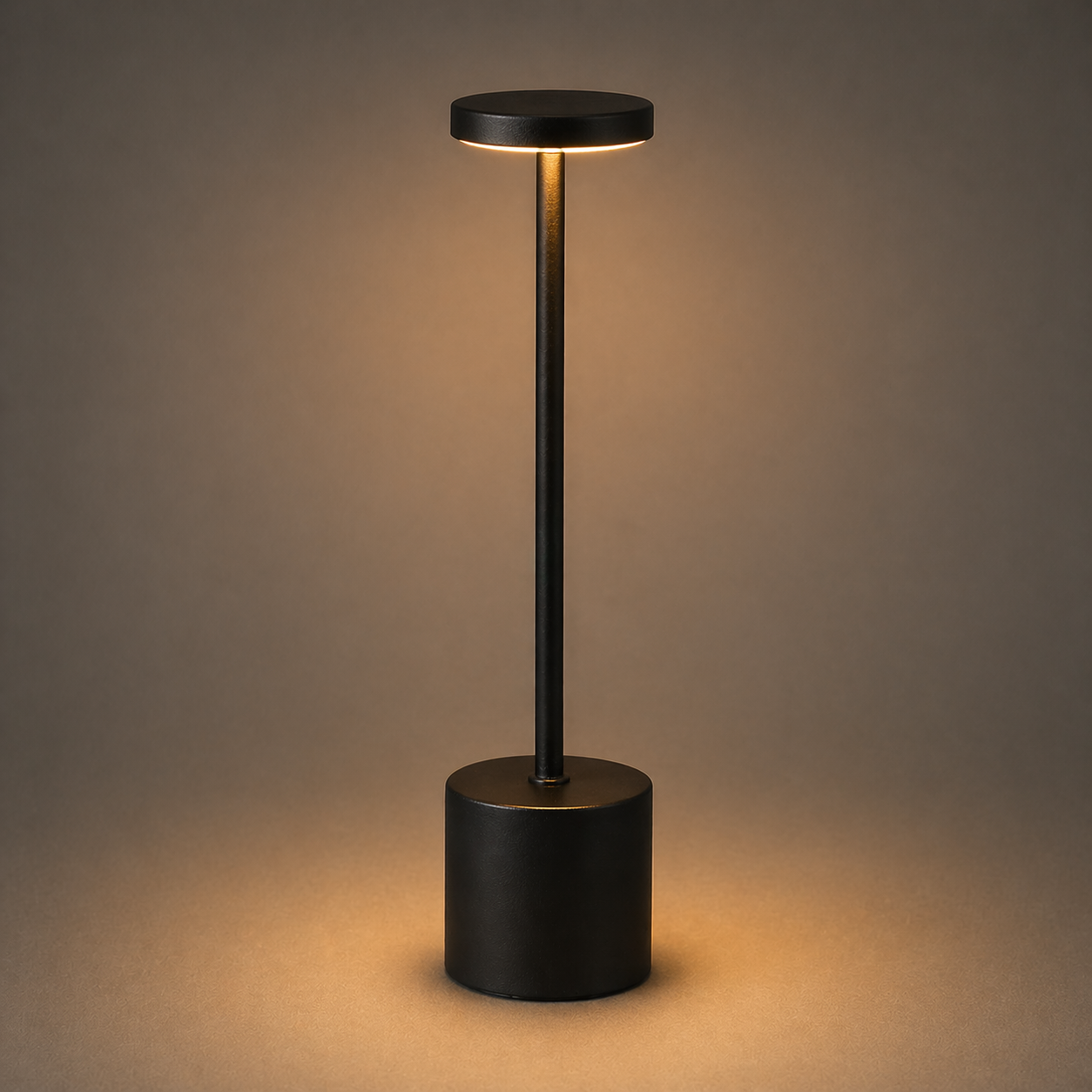 Black Elegant stem Table Lamp