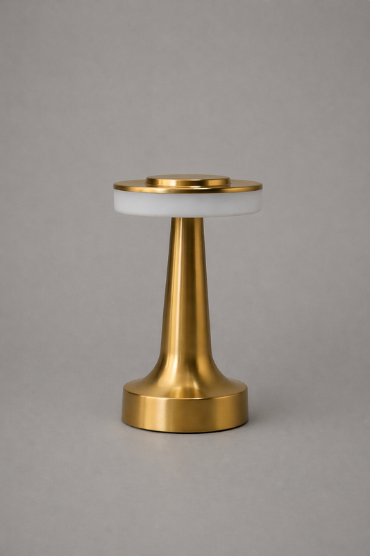 Gold Eclipse Base Table Lamps