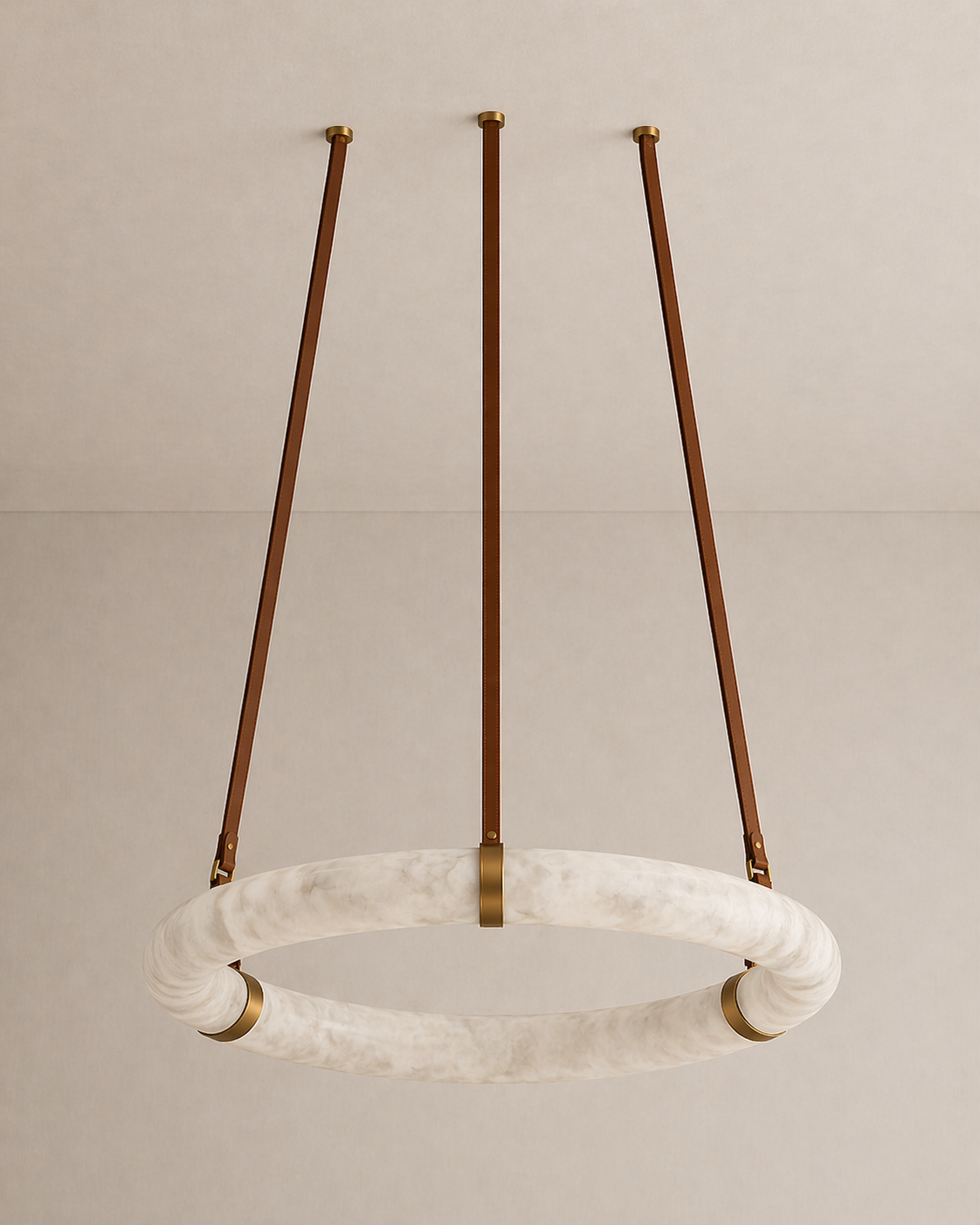 Sol Alabaster Chandelier