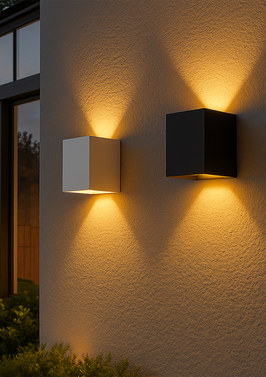 Cube wall light