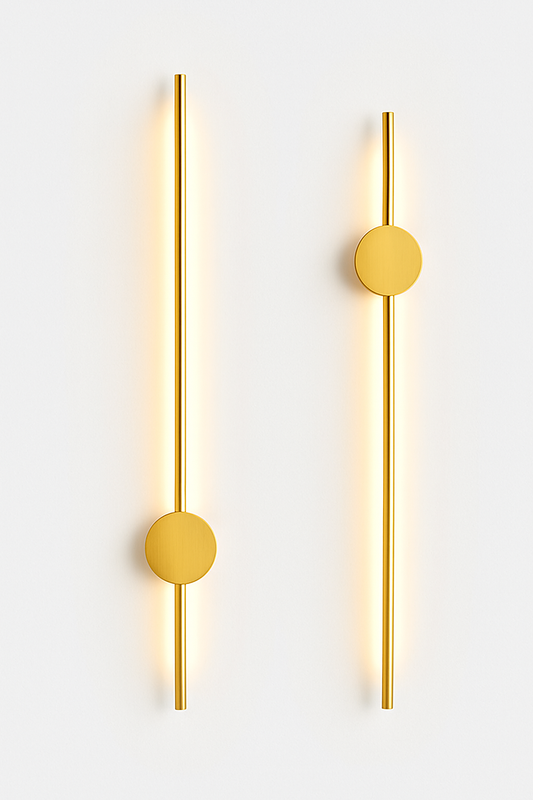 Lumeline gold wall light