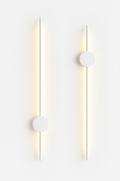Lumeline black wall light