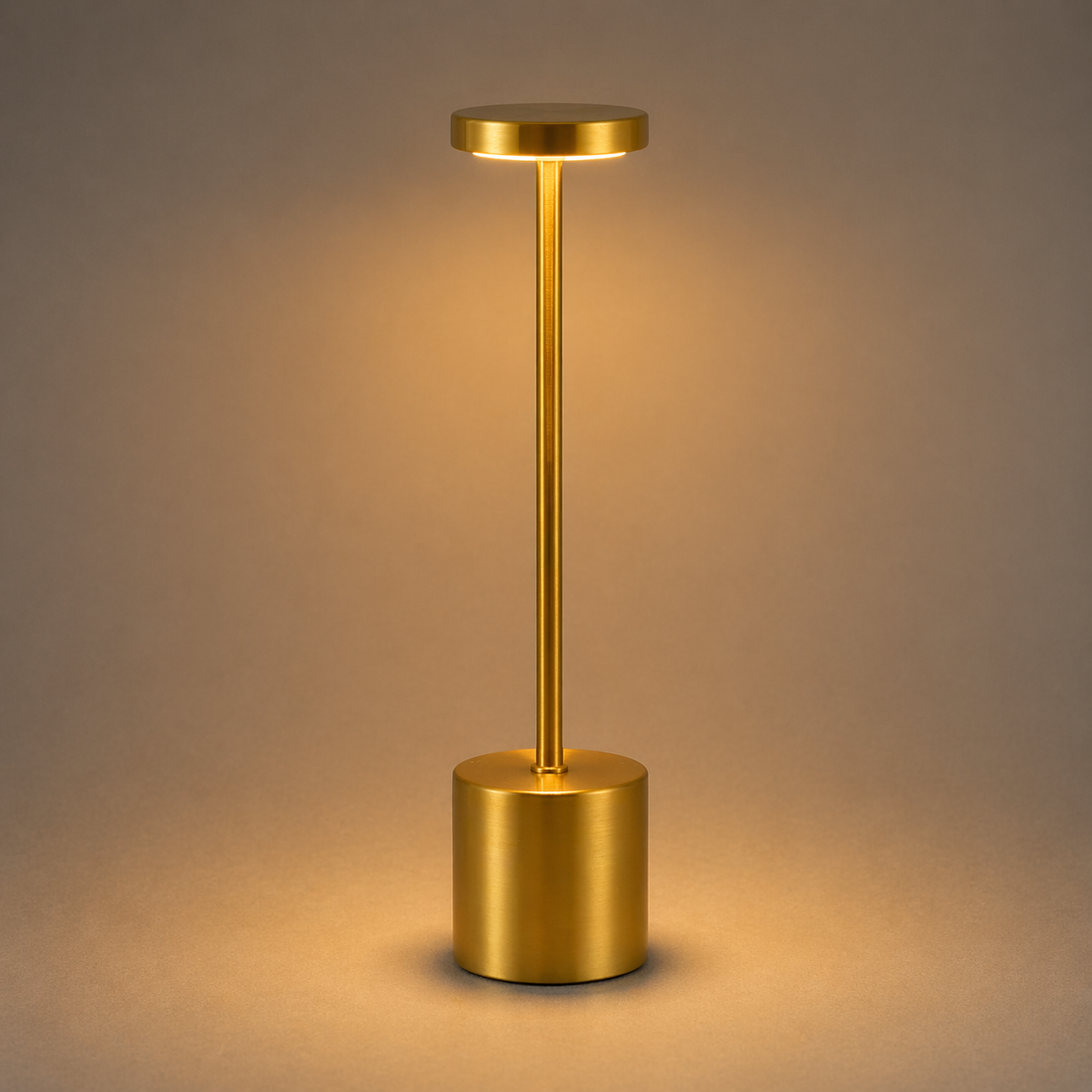 Gold Elegant stem Table Lamp