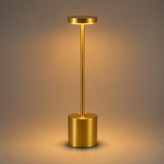 Gold Elegant stem Table Lamp