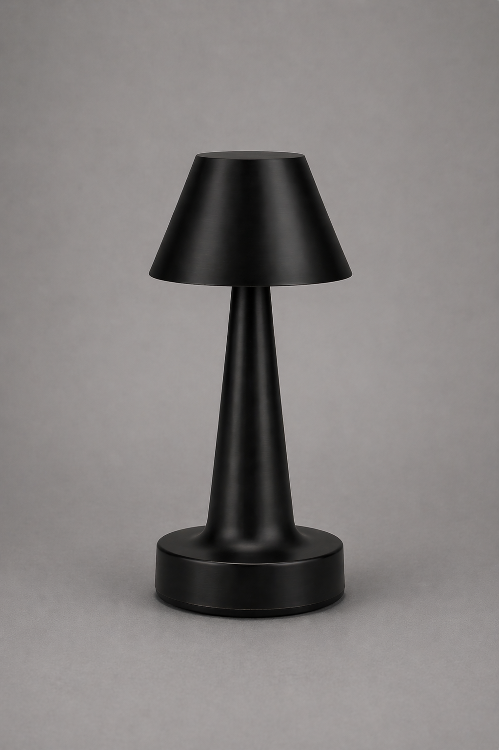 Black Luminous Bell Table Lamp