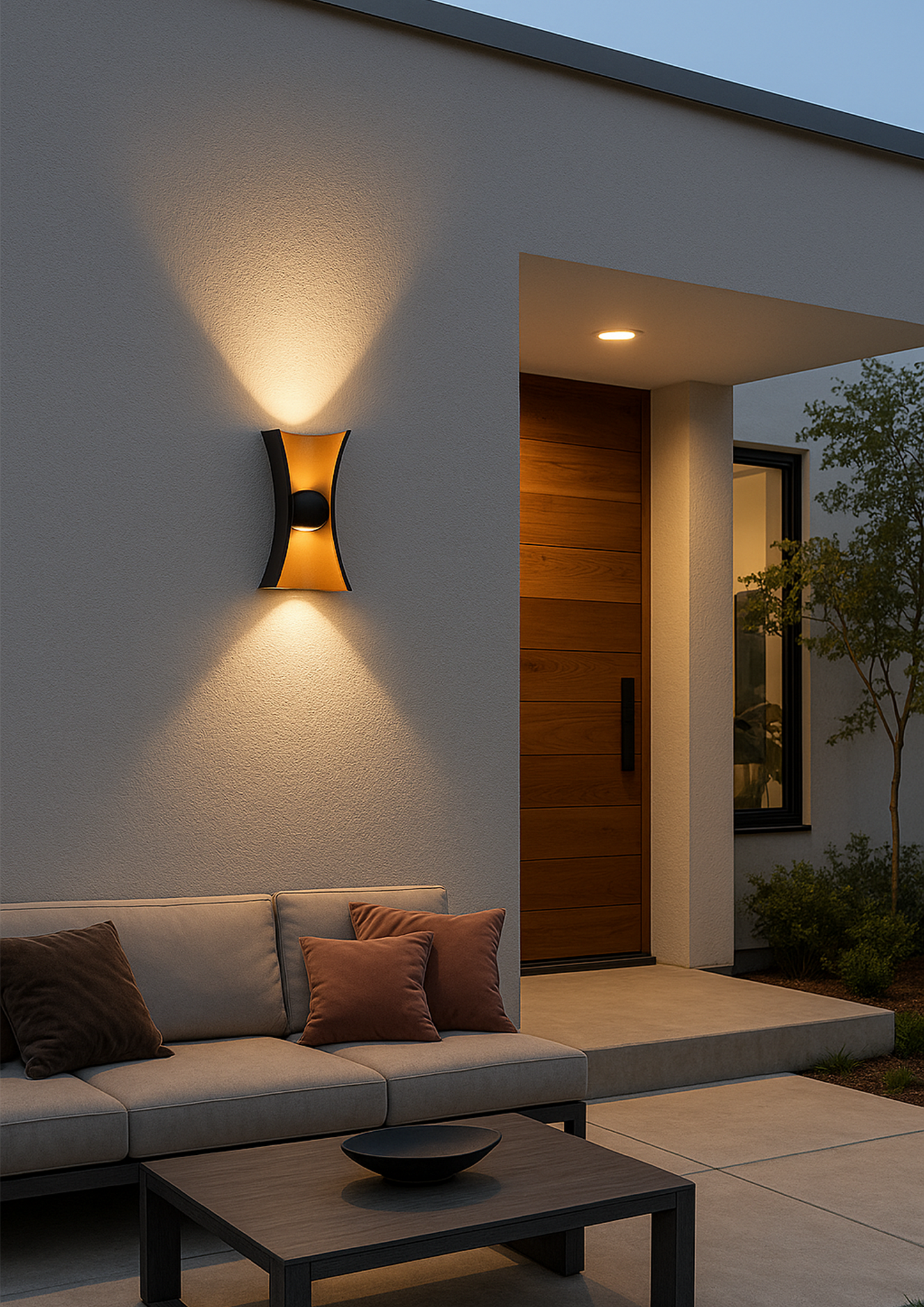Cura Gold Wall light