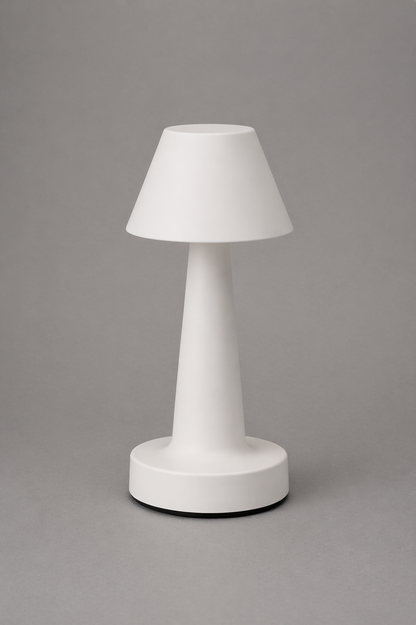 White Luminous Bell Table Lamp