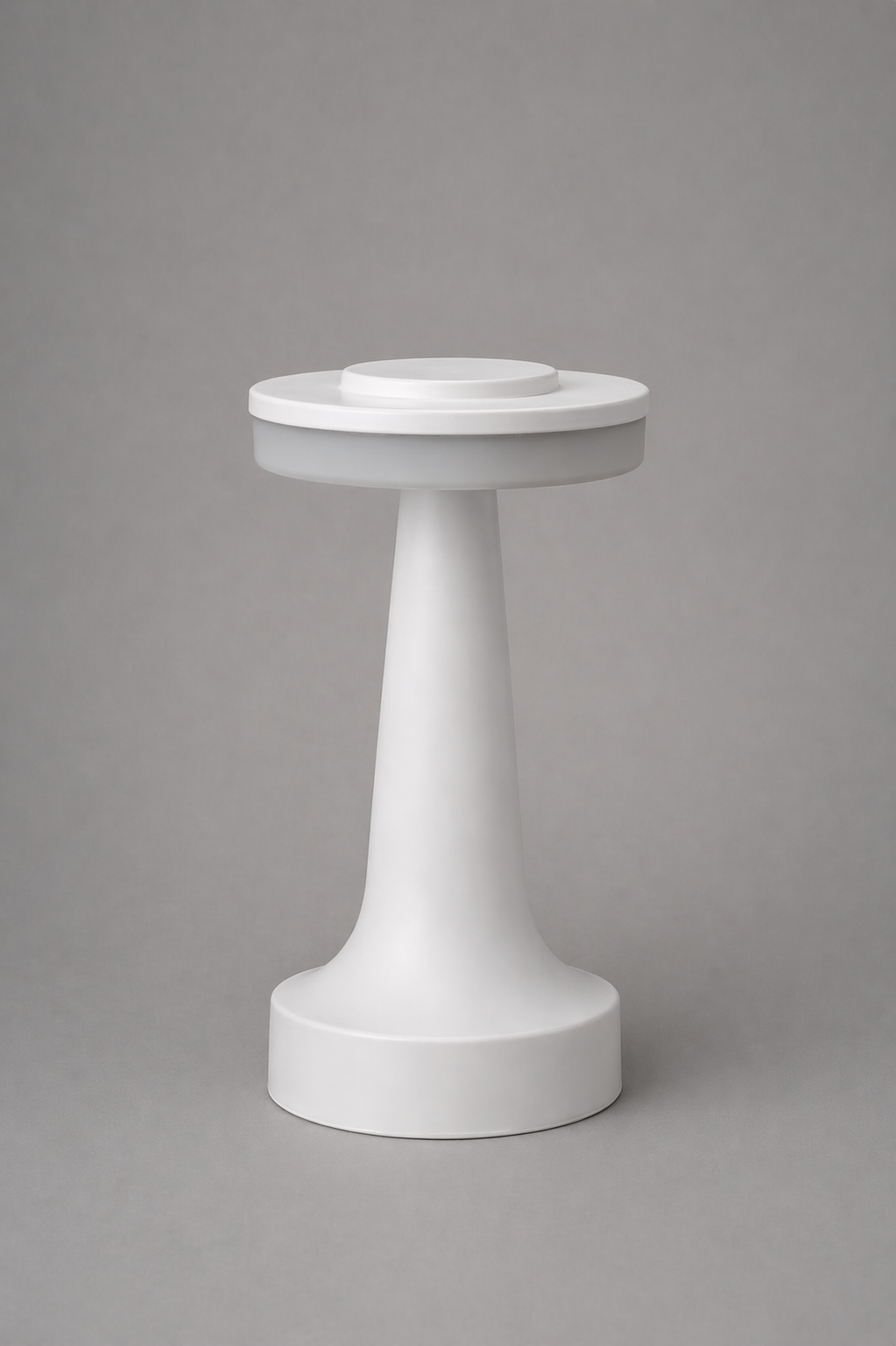 White Eclipse Base Table Lamps