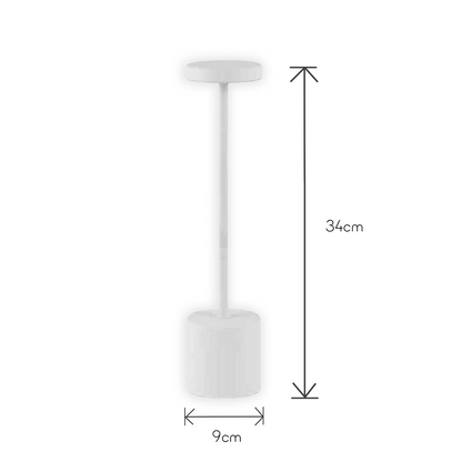 White Elegant stem Table Lamp