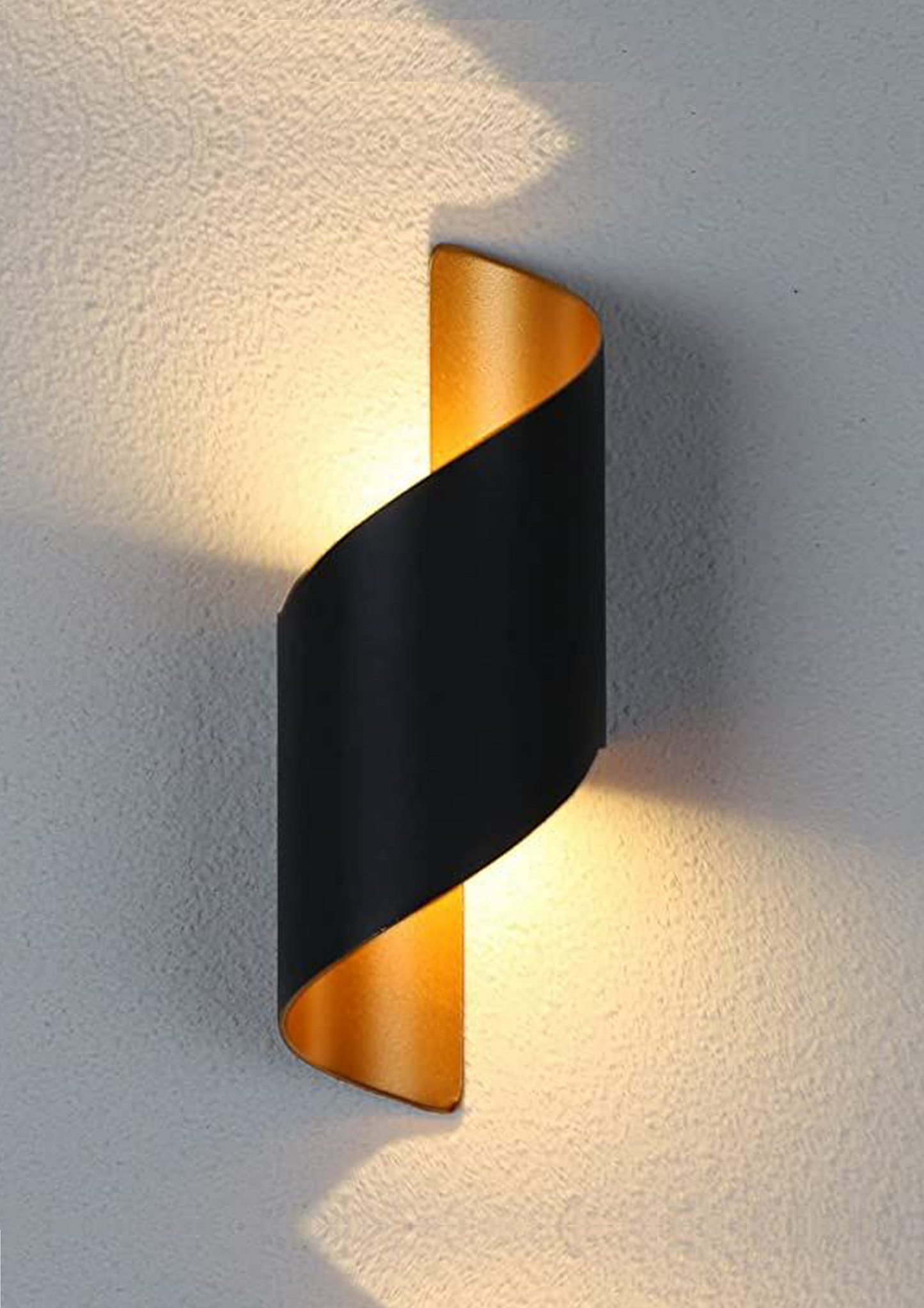 Ribbon Gold wall light