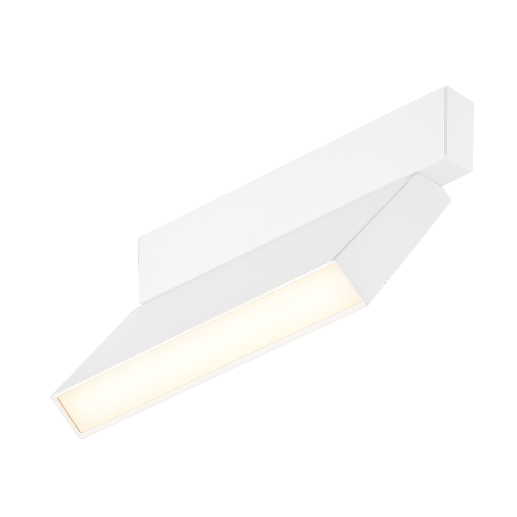 Folding flood light white