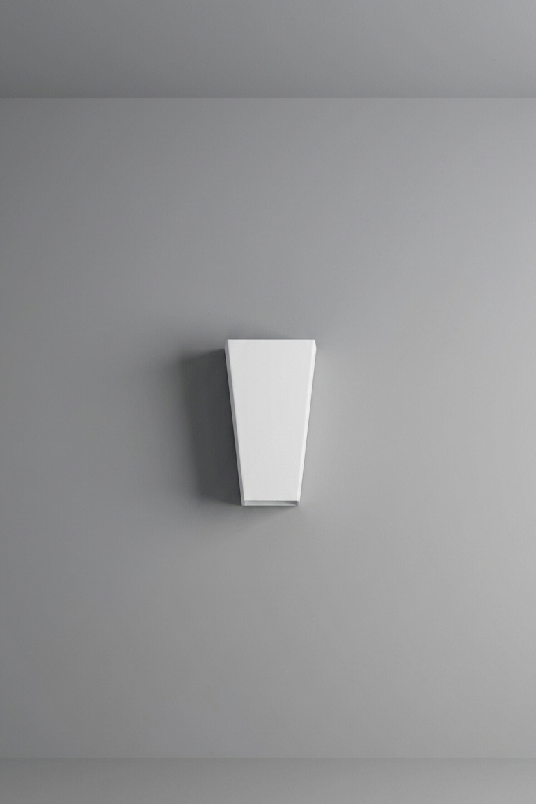 Trapezoid wall light