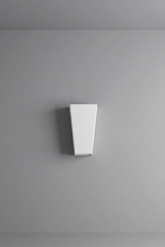 Trapezoid wall light