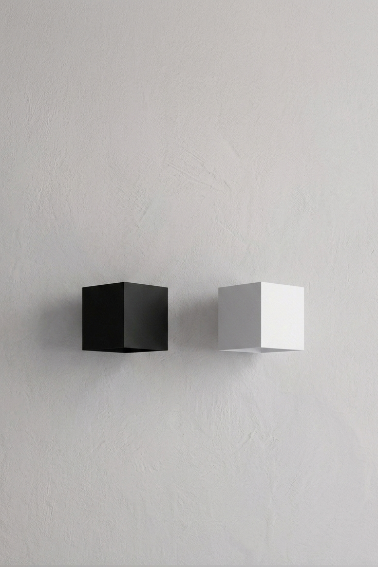 Cube wall light