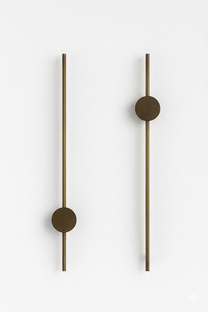 Lumeline black wall light