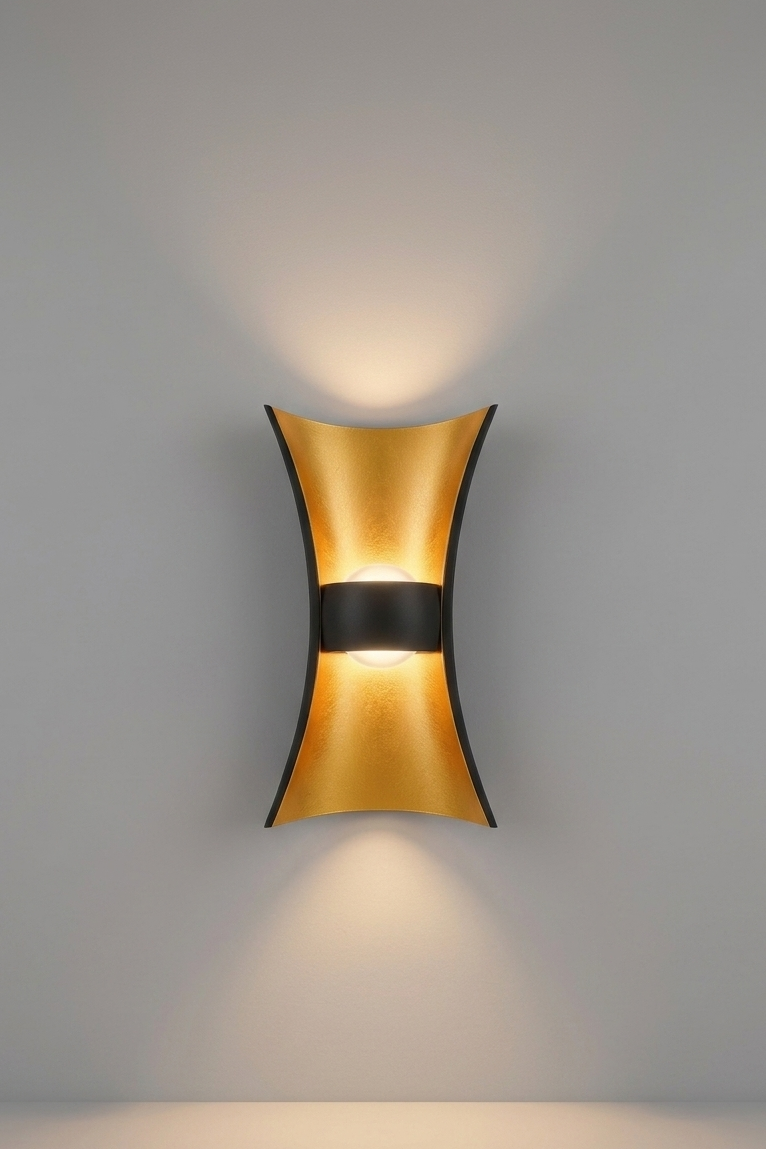 Cura Gold Wall light