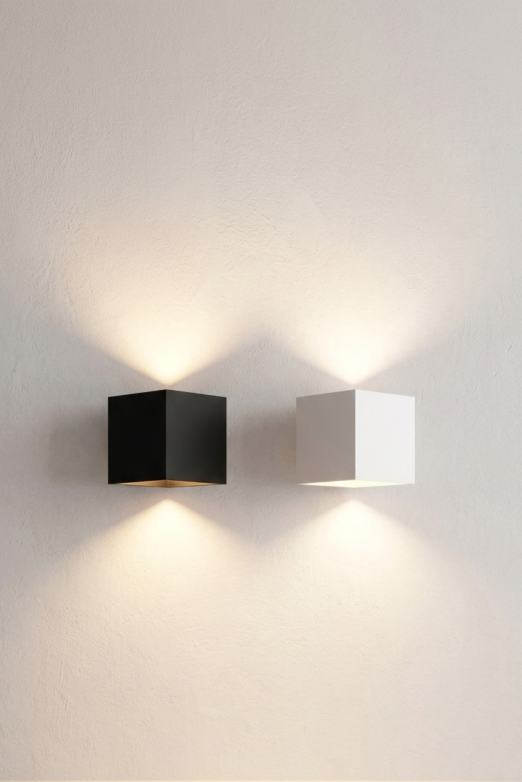 Cube wall light