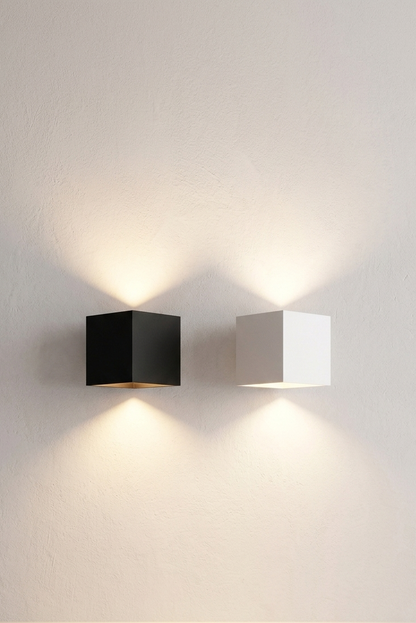 Cube wall light