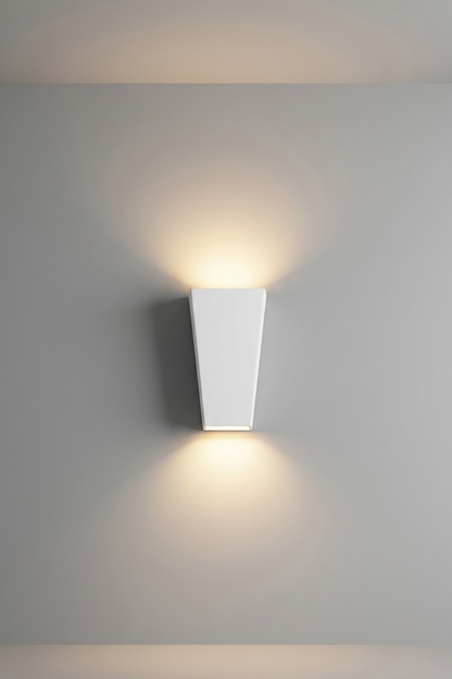 Trapezoid wall light