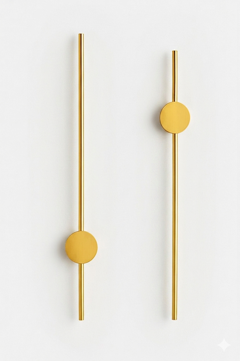 Lumeline black wall light