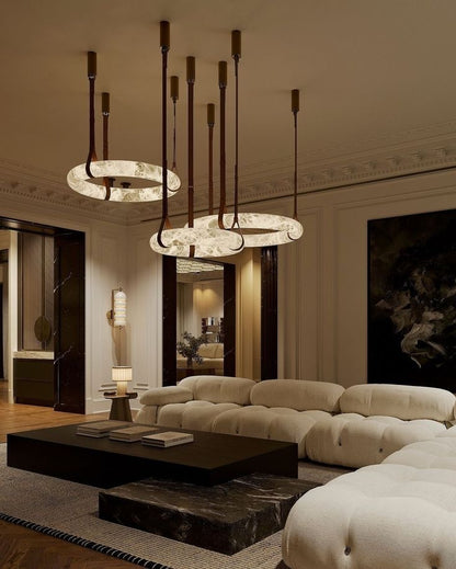 Sol Alabaster Chandelier