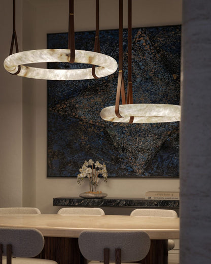 Sol Alabaster Chandelier